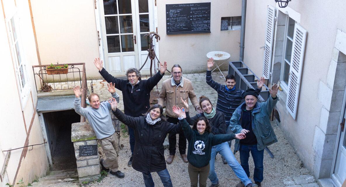 Le Clou tiers-lieu Chauvigny photo de groupe