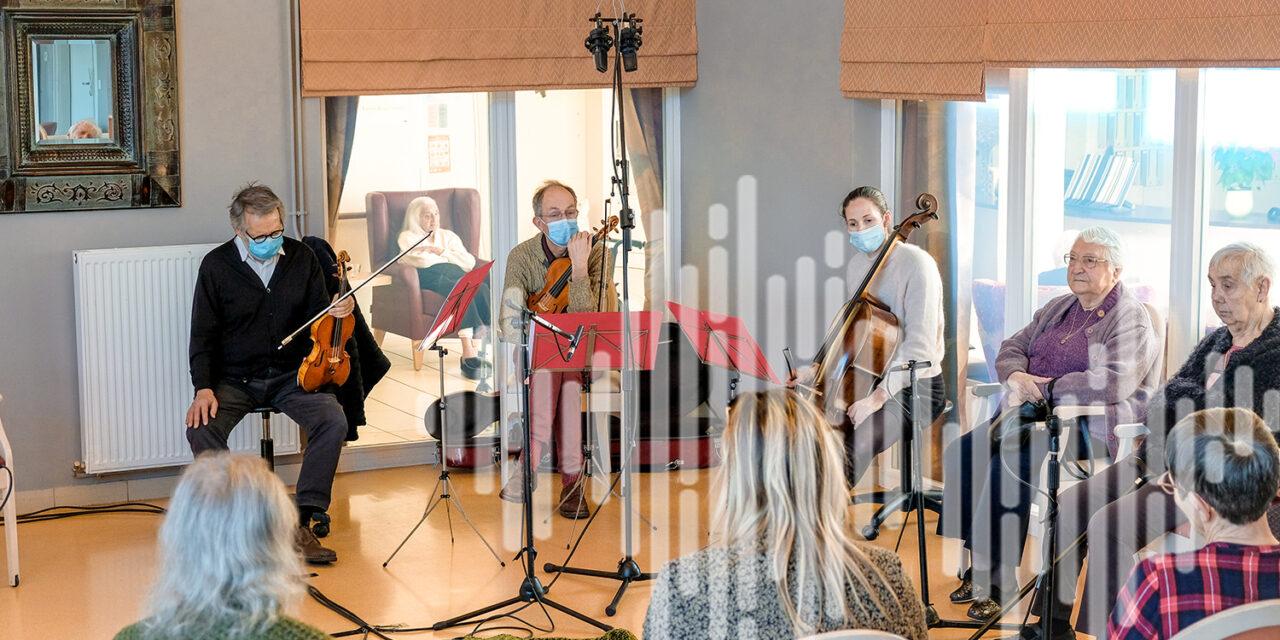 séance musique et mémoire à l'ehpad de Senillé Saint Sauveur