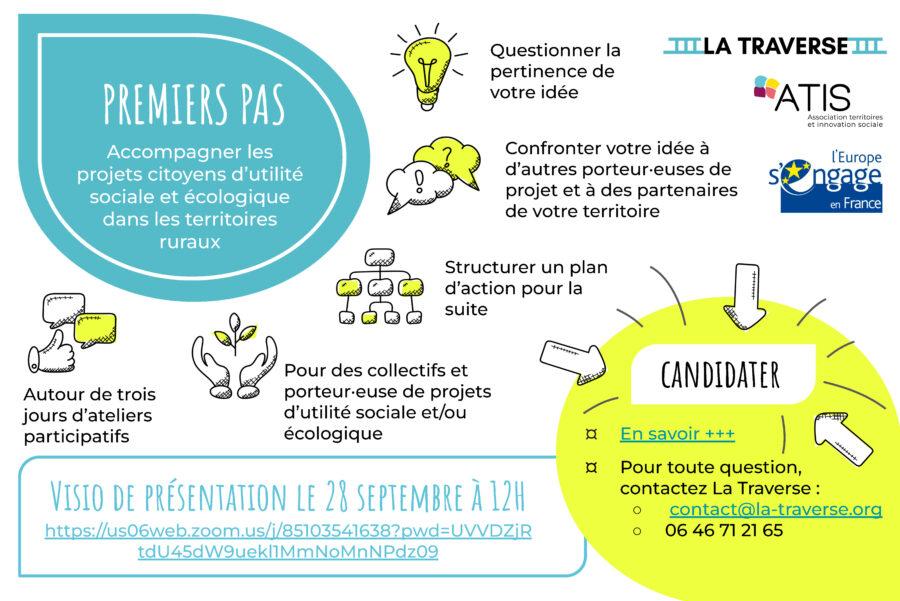 Premiers Pas : un accompagnement à l’émergence de projets optimistes en ruralité