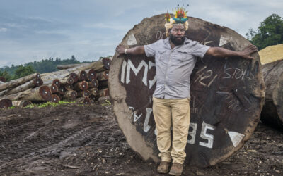 Projection et rencontre avec le chef Papou Mundiya Kepanga