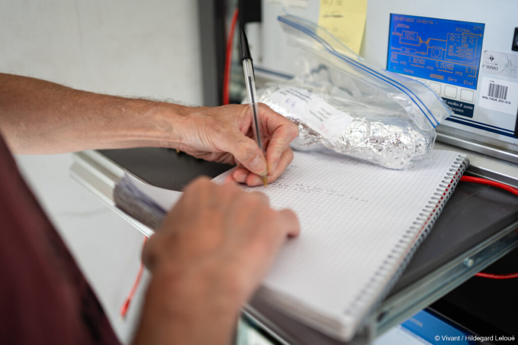 Relevé station Atmo