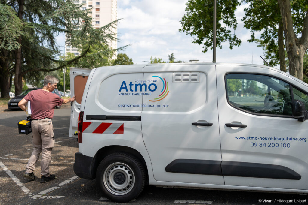 Relevé station Atmo Couronneries Poitiers