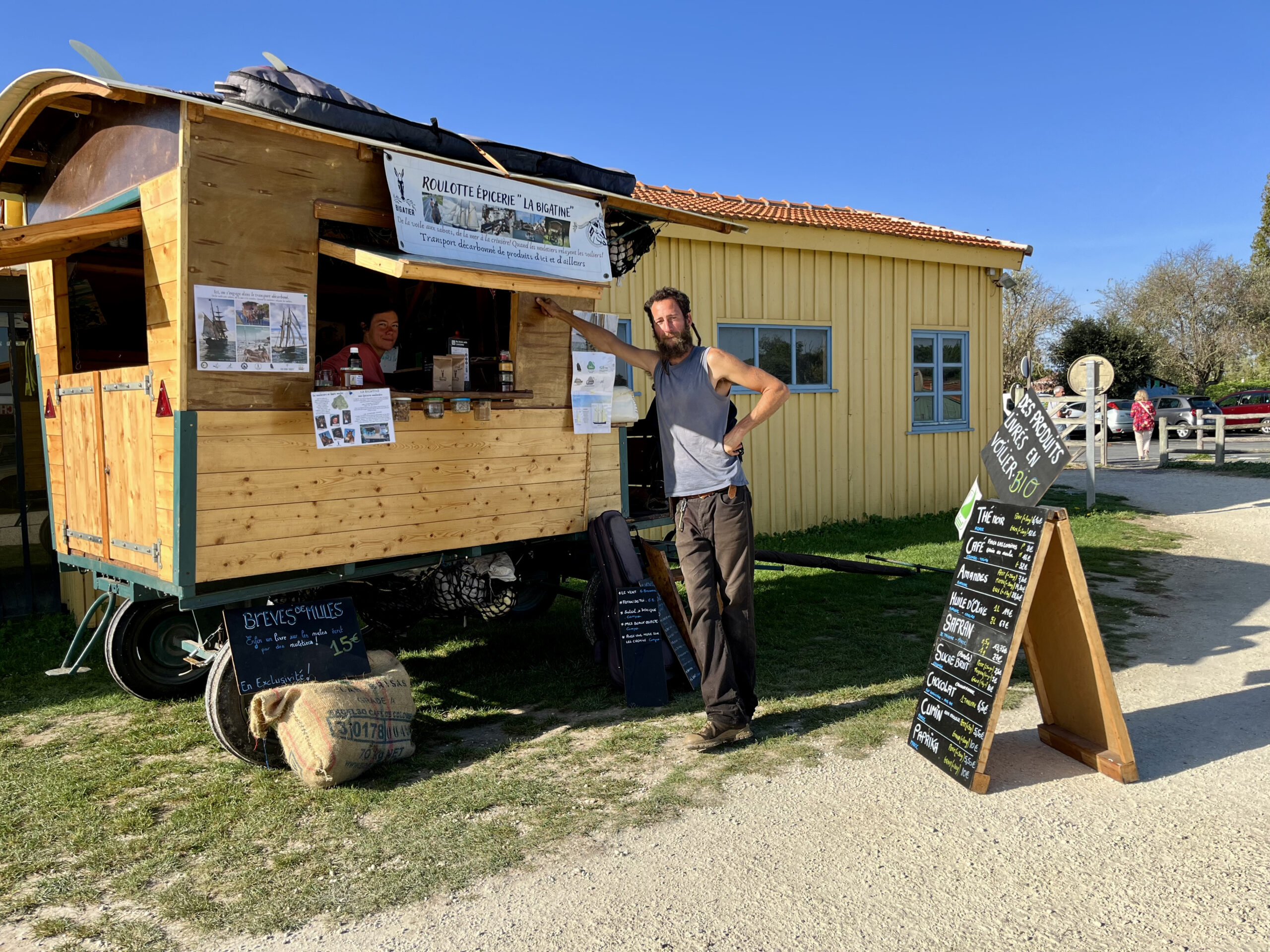 La Bigatine, épicerie zéro carbone île d'Oléron