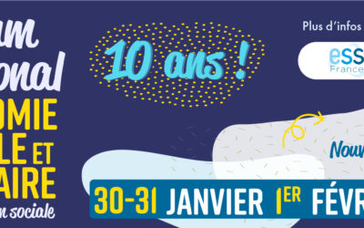 Forum national de l’ESS et de l’innovation sociale, les 10 ans