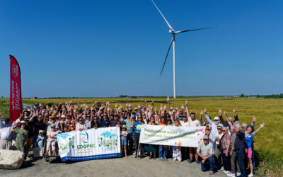 Inauguration du premier parc éolien citoyen de Charente-Maritime